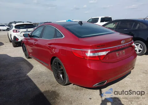 2013 Hyundai Azera из США, поврежденный, VIN KMHFH4JG2DA246601